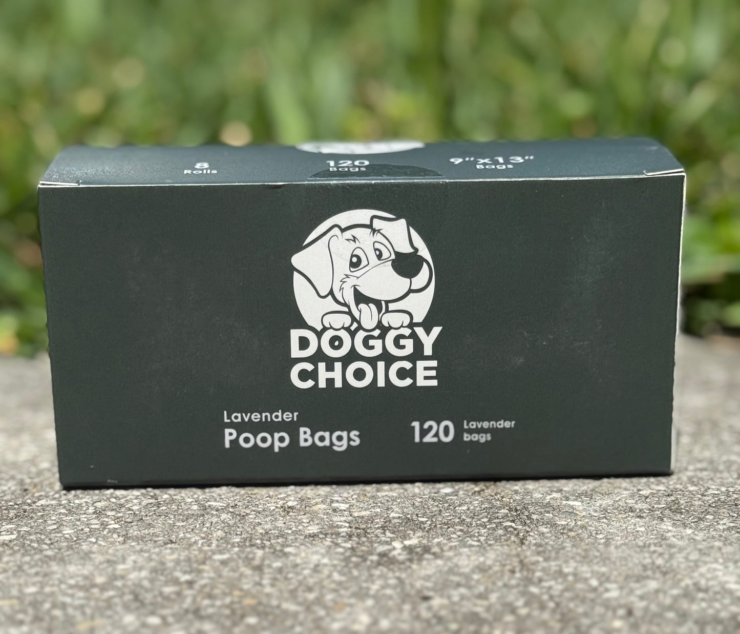 Doggy Choice scent pet waste bags 8 rolls - 120 bags