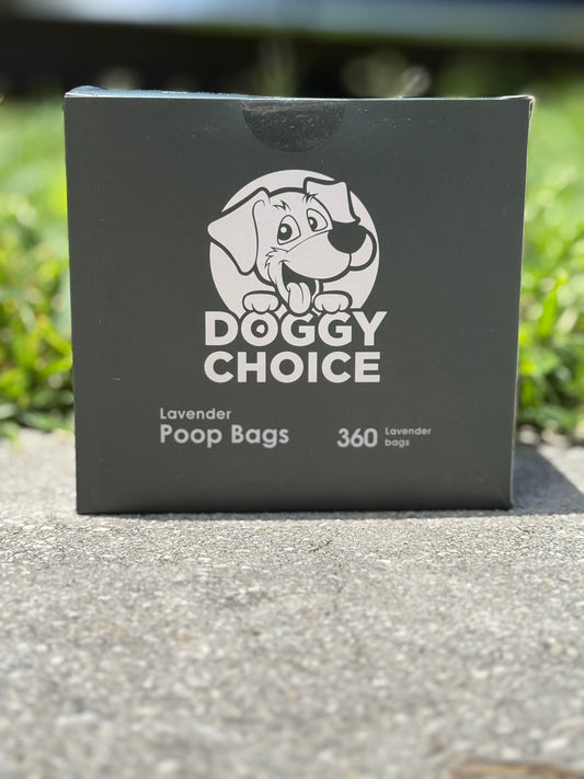 Doggy Choice scent pet waste bags - 24rolls -360bags